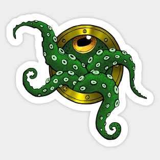 Octopus Inside Sticker